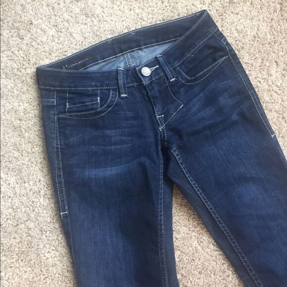 William Rast Dark Wash Ultra Skinny Jeans - Picture 2 of 6